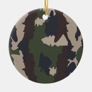 Adorno De Cerámica Diseño del camuflaje