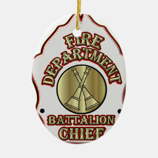 Adorno De Cerámica Diseño del escudo del batallón del cuerpo de