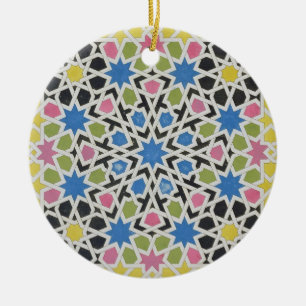 Adorno De Cerámica Diseño del mosaico de Alhambra, 'del árabe