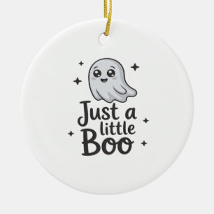 Adorno De Cerámica Diseño divertido solo de Boo pequeño