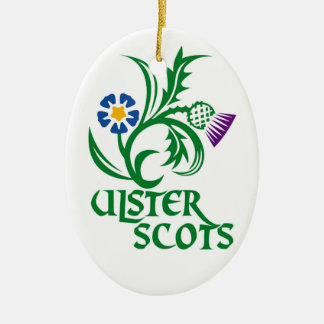 Adorno De Cerámica Diseño (Escocés-Irlandés) escocés de Ulster