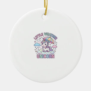 Adorno De Cerámica Diseño Gráfico Unicornio Pequeño Tiempo Unicornio