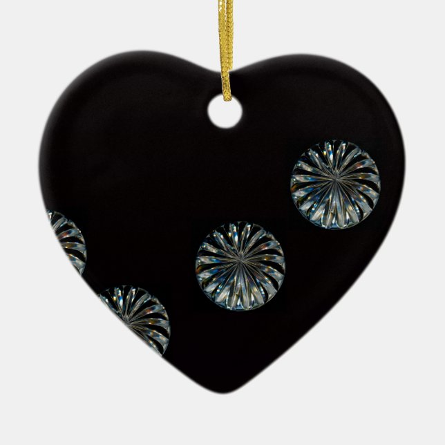 Adorno De Cerámica Diseño irlandés - La colección de cristal (Frente)