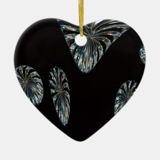 Adorno De Cerámica Diseño irlandés - La colección de cristal (Frente)