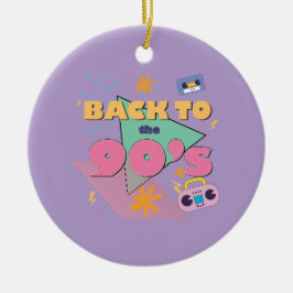 Adorno De Cerámica Diseño nostalgia lúdico