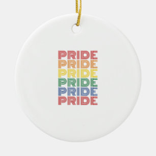 Adorno De Cerámica Diseño vectorial de tipografía retro del orgullo d