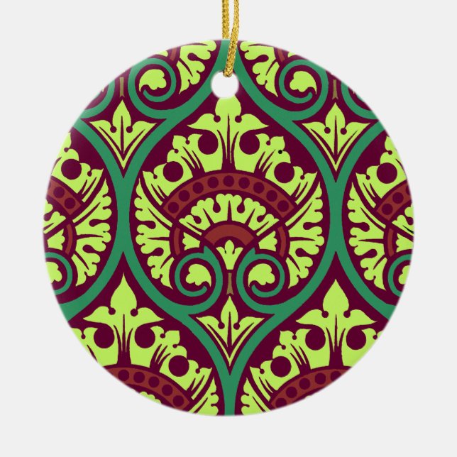 Adorno De Cerámica Diseño victoriano #6 en VictoriaShaylee (Frente)