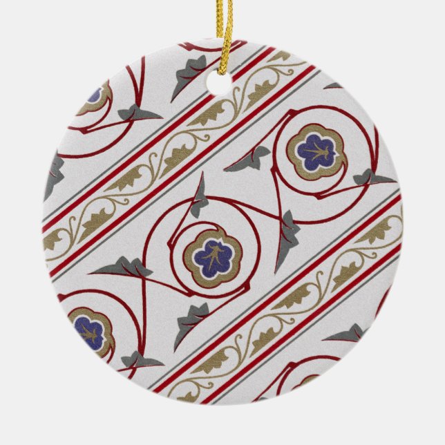 Adorno De Cerámica Diseño victoriano número 7 en VictoriaShaylee (Frente)