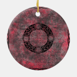 Adorno De Cerámica Diseños irlandeses de nudos