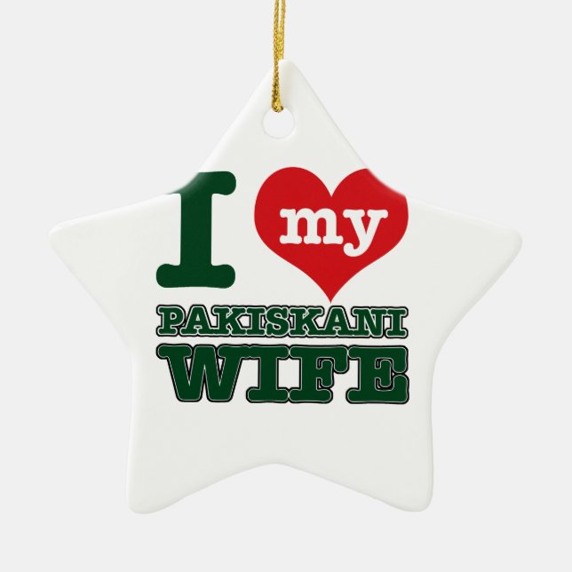 Adorno De Cerámica Diseños paquistaníes (Frente)