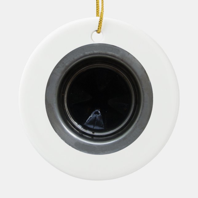 Adorno De Cerámica Disposición de basura (Frente)