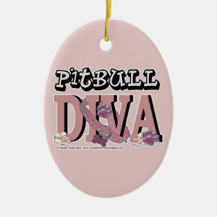 Adorno De Cerámica DIVA de Pitbull