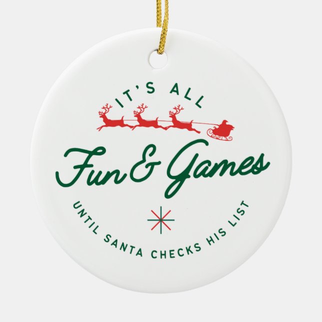 Adorno De Cerámica diversión y juegos 2 (Frente)