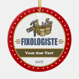 Adorno De Cerámica Divertido Handyman