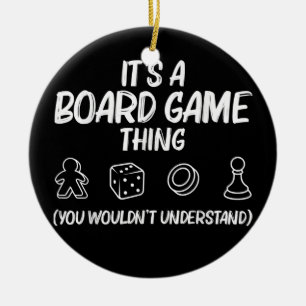 Adorno De Cerámica Divertido juego de mesa para hombres mujeres amant