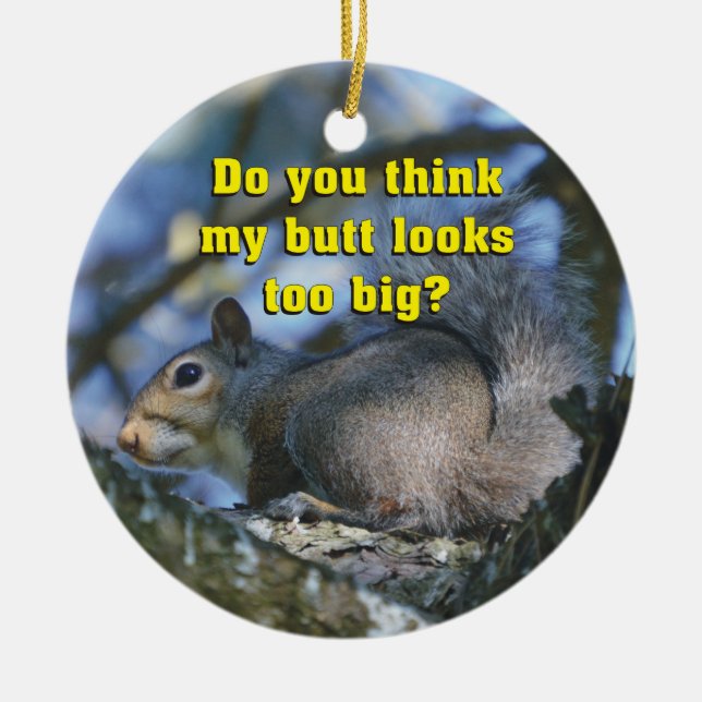 Adorno De Cerámica ¿Divertido usted piensa mis miradas del extremo (Frente)