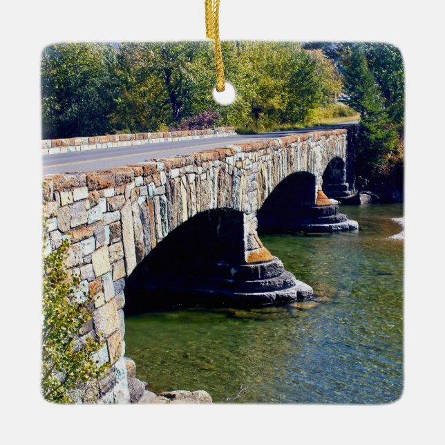 Adorno De Cerámica Divide Creek Bridge (Anverso)