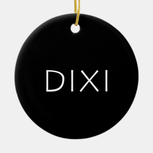 Adorno De Cerámica Dixi (Frente)