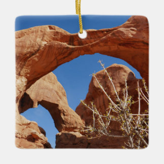 Adorno De Cerámica Doble Arco en el Parque Nacional Arches