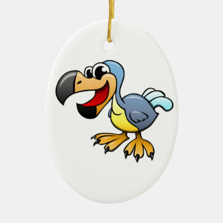 Adorno De Cerámica Dodo del dibujo animado