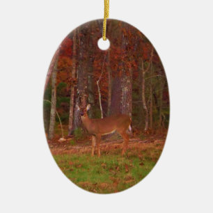 Adorno De Cerámica Doe a Deer in Lake Arrowhead