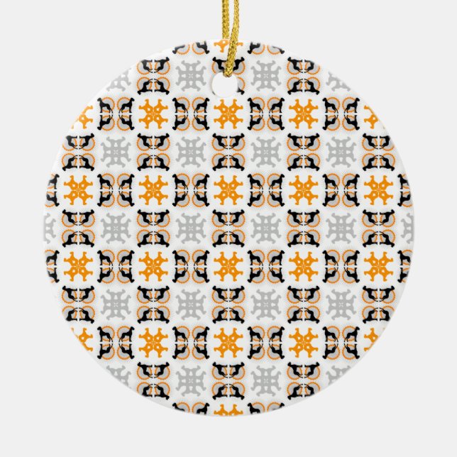 Adorno De Cerámica Dogo de Burdeos (Frente)