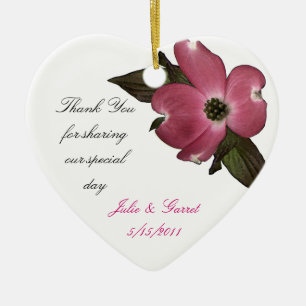 Adorno De Cerámica Dogwood Blossom/ Favor