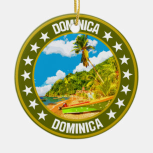 Adorno De Cerámica Dominica