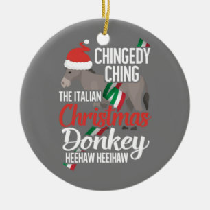 Adorno De Cerámica Dominick Los Navidades Donkey Los Navidades Italia