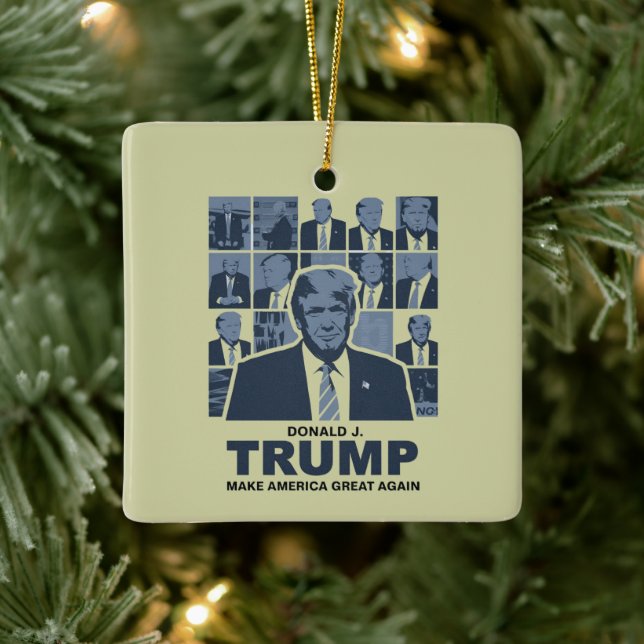 ADORNO DE CERÁMICA DONALD TRUMP ERA (Árbol)