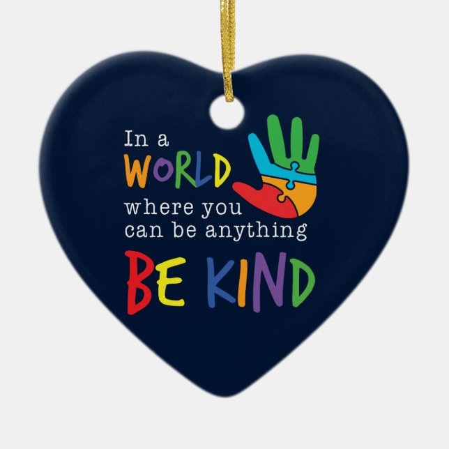 Adorno De Cerámica Donde puede ser cualquier cosa, Escuela de Navidad (Frente)