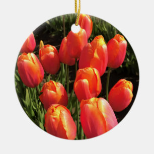 Adorno De Cerámica Dordogne Tulips, Oregón