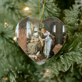 Adorno De Cerámica Dornröschen - Belleza durmiente - Grimm Märchen