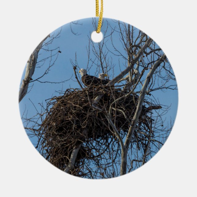 Adorno De Cerámica Double Eagle Trouble (Frente)