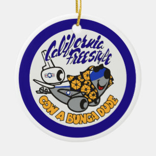 Adorno De Cerámica Douglas KC-10 Extender California Freestyle