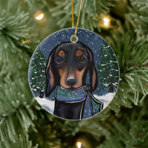Adorno De Cerámica Doxie