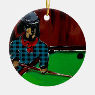 ADORNO DE CERÁMICA DOXIE BILLIARDS  