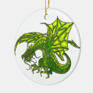 Adorno De Cerámica Dragón de Wiccan 2
