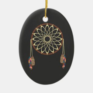 Adorno De Cerámica Dream Catcher