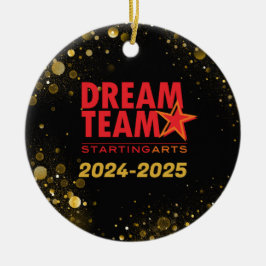 Adorno De Cerámica Dream Team 24-25- Ornament