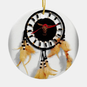 Adorno De Cerámica Dreamcatcher