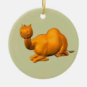 Adorno De Cerámica Dromedary Halloween