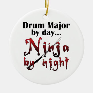 Adorno De Cerámica Drum Major Ninja