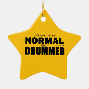 Adorno De Cerámica Drummer normal