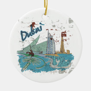 Adorno De Cerámica Dubai