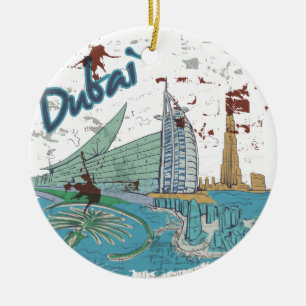 Adorno De Cerámica Dubai