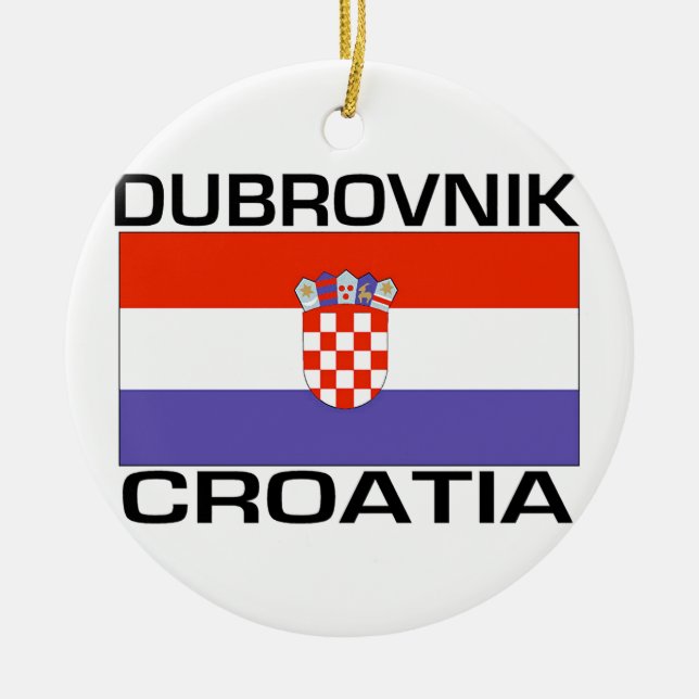 Adorno De Cerámica Dubrovnik (Frente)