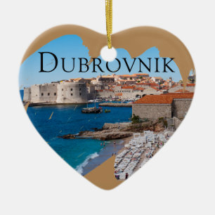 Adorno De Cerámica Dubrovnik con una visión