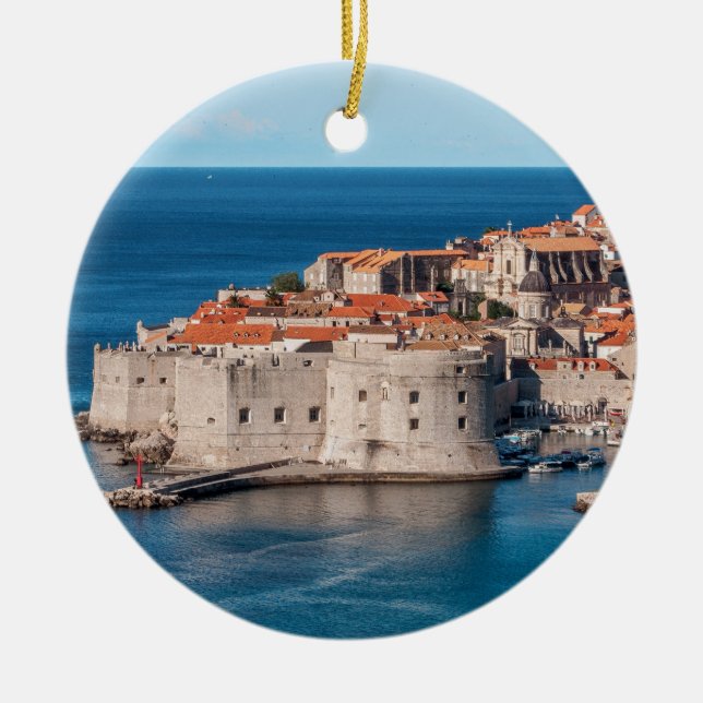 Adorno De Cerámica Dubrovnik, Croacia (Frente)