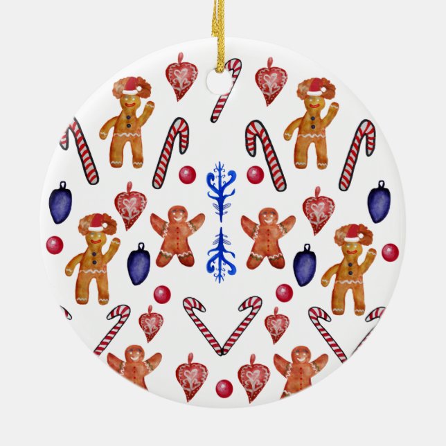 Adorno De Cerámica Dulce (Atrás)